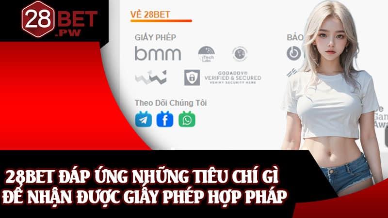 28BET đáp ứng những tiêu chí gì để nhận được giấy phép hợp pháp